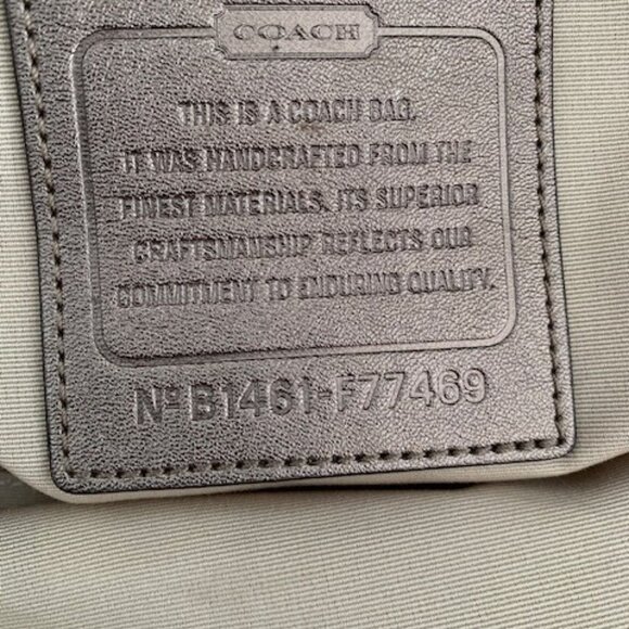 Coach Getaway Signature Nylon Packable Weekender Totebag - Picture 3 of 9